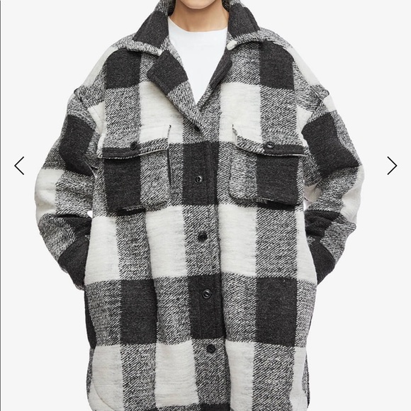 Field jacket!! Work jacketOversized plaid shirt/jacket. Layer it up! - Picture 4 of 8